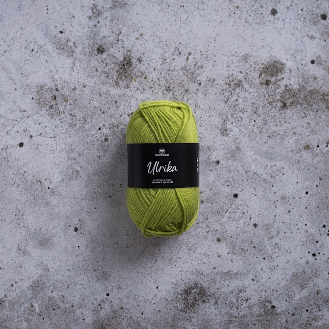 Ulrika Ullgarn 50 g Vårgrønn Svarta Fåret