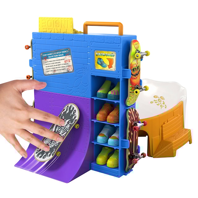 Tuotekuva 2 - Hot Wheels Skate Cereal Skate Bowl -Leikkisetti