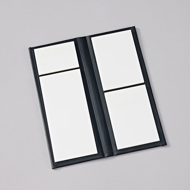 Produktbilde 2 for Notisfliker transparente i PP tre størrelser 200 stk Semikolon