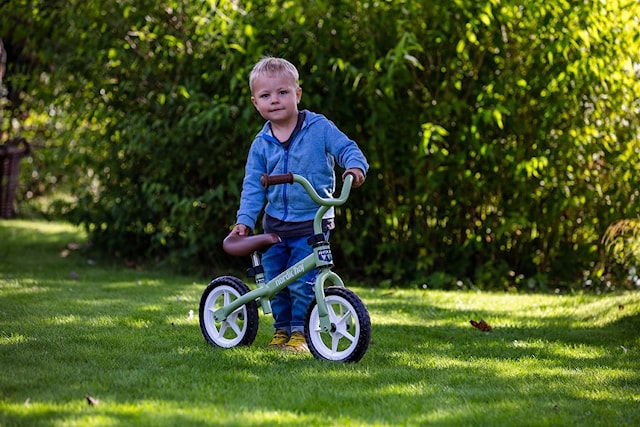 Produktbild 2 för Springcykel 10'', Grön, Nordic Hoj