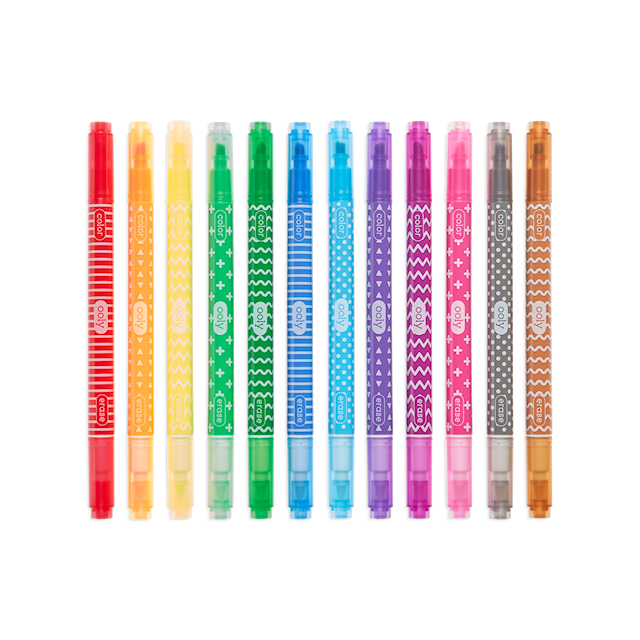 Produktbild 2 för Raderbara Tuschpennor Make No Mistake 12-p Ooly