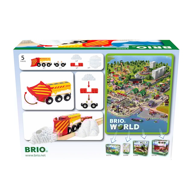 Produktbild 3 för Tåg med snöplog Brio