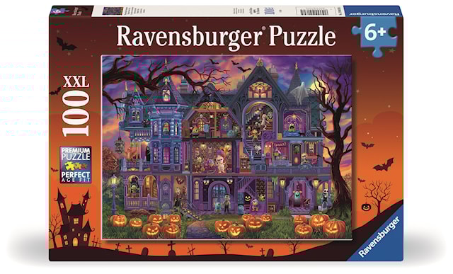Produktbilde 1 for Fest i monsterhuset 100p Ravensburger