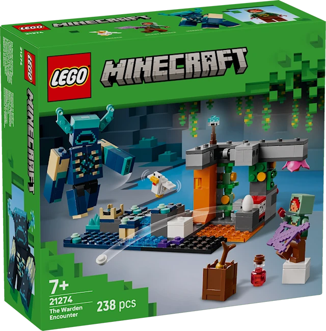 Produktbilde 1 for Møtet med skogvokteren LEGO® Minecraft (21274)