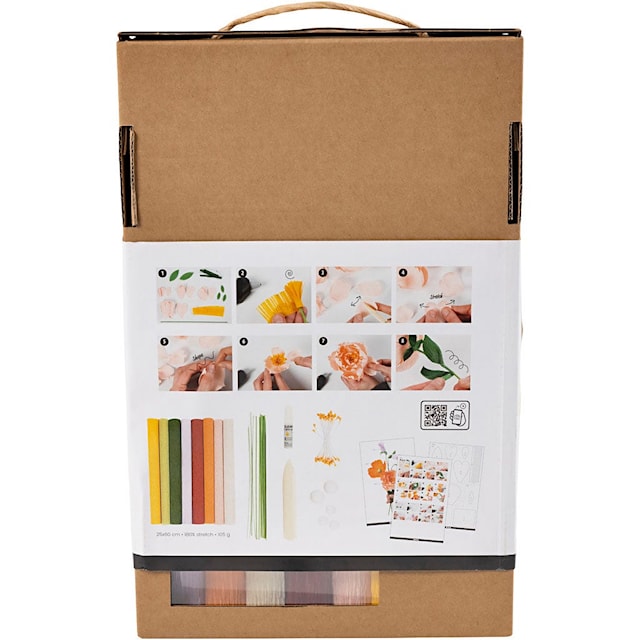 Produktbild 4 för Start DIY Kit - Kräppapper Blommor Creativ Company