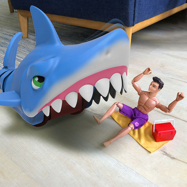 Produktbild 2 för Radiostyrd Haj Shark 2,4 GHz Mega Chomp