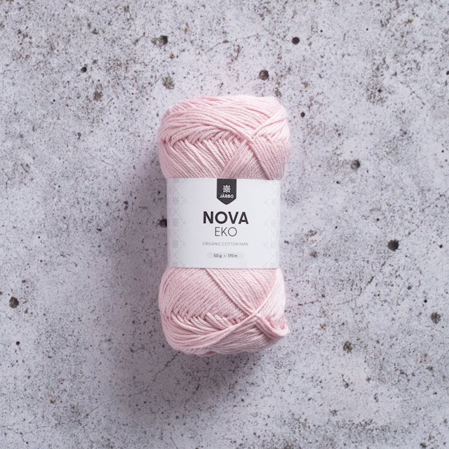Nova Eko Cotton 50 g Pink Järbo