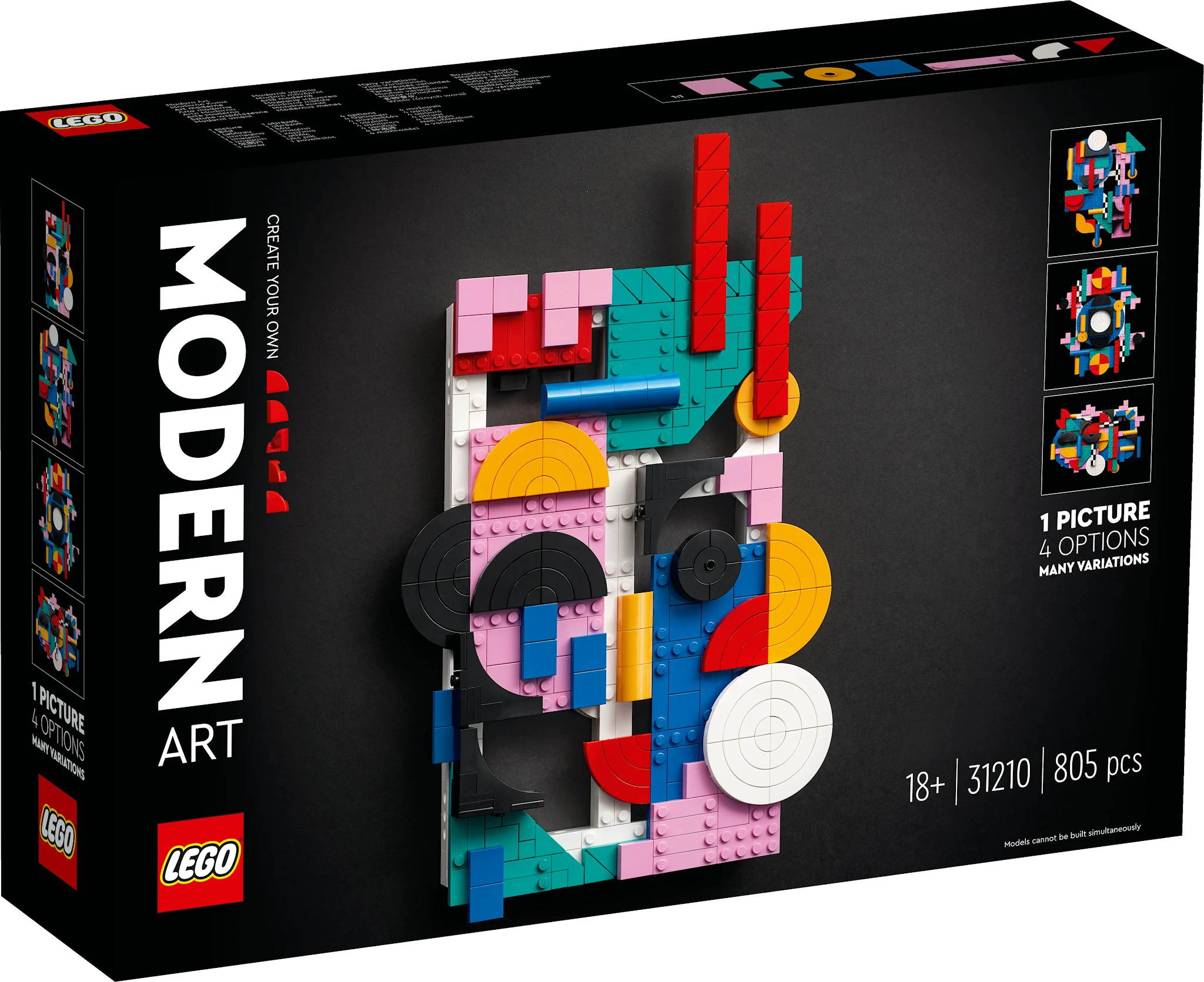Produktbilde for Moderne kunst LEGO® ART (31210)