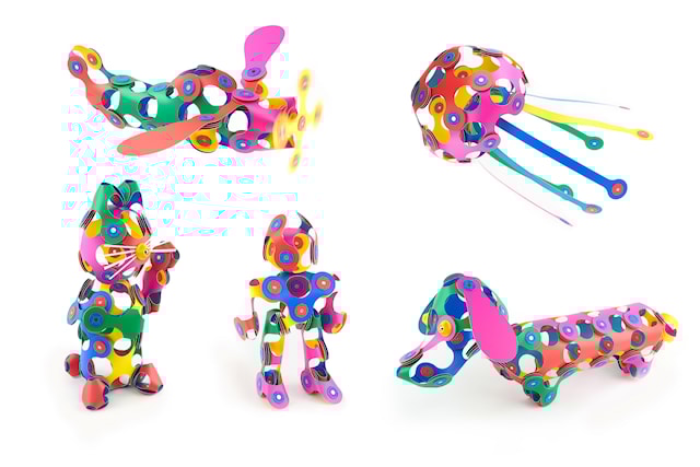 Tuotekuva 2 - Super Sateenkaari Pakkaus 60 Osaista Clixo