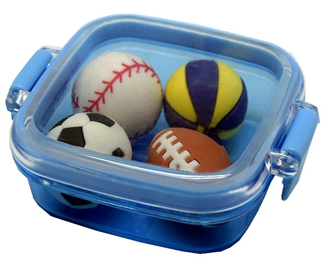 Produktbild 1 för Suddgummi Bollar 4-pack