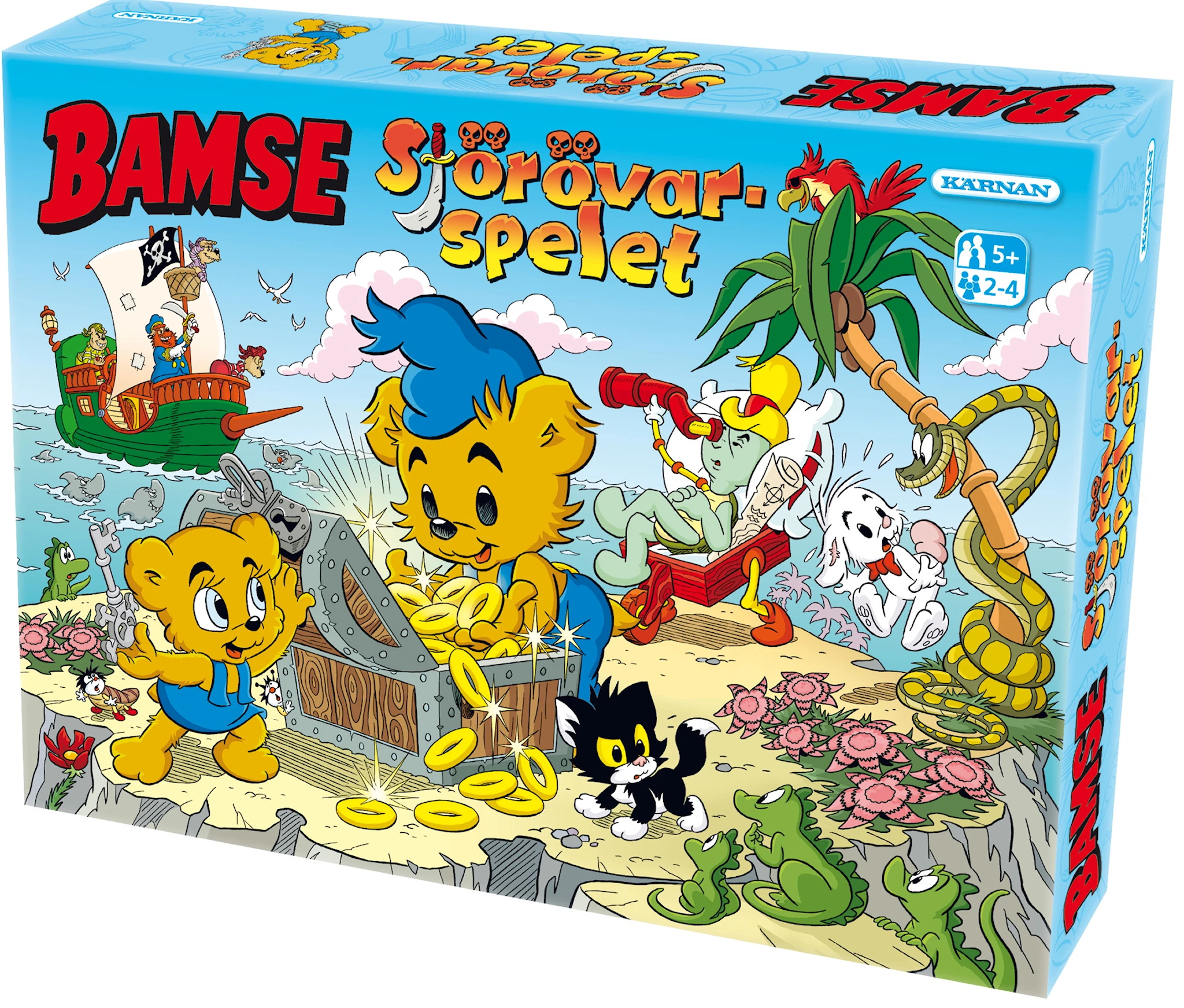 Produktbilde for Bamse Sjørøverspillet (SE)
