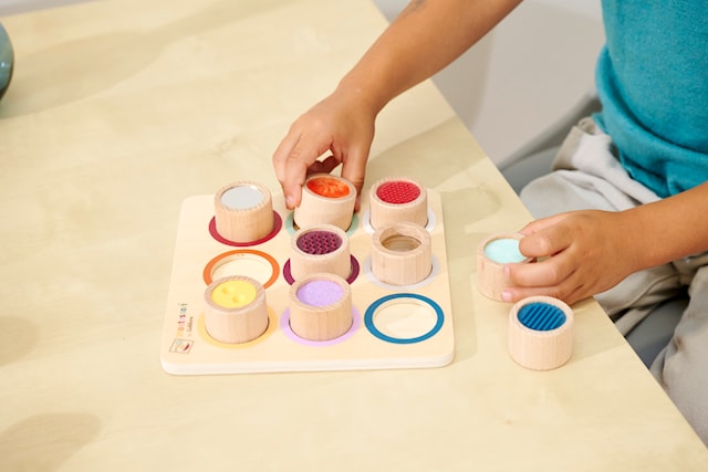 Produktbild 2 för Eichhorn Montessori Sensorisk Bräda