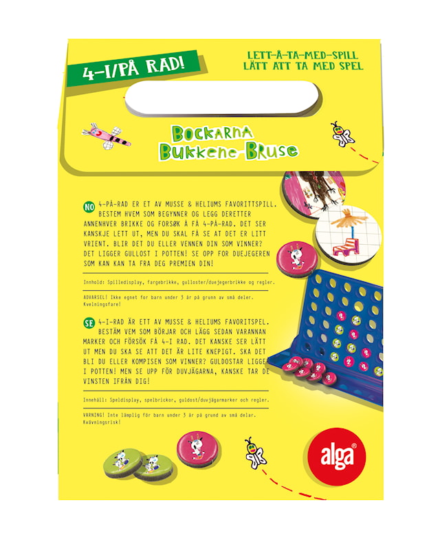 Produktbilde 3 for Bukkene Bruse Fire på rad, Alga (NO/SE)