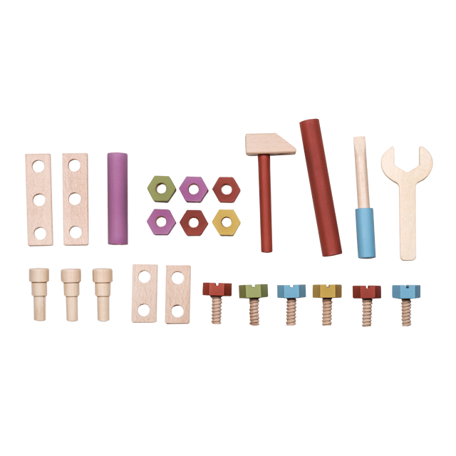 Produktbild 4 för Verktygslåda Trä Micki