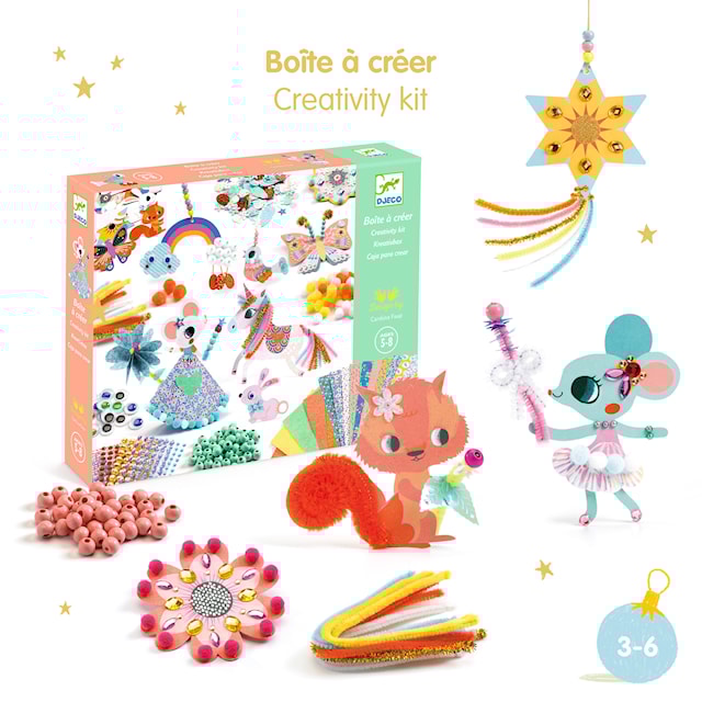 Produktbilde 3 for Hobbysett lag og dekorer figurer Djeco