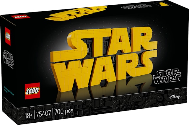 Produktbild 1 för Brick-built Star Wars™ Logo LEGO® Star Wars™ (75407)