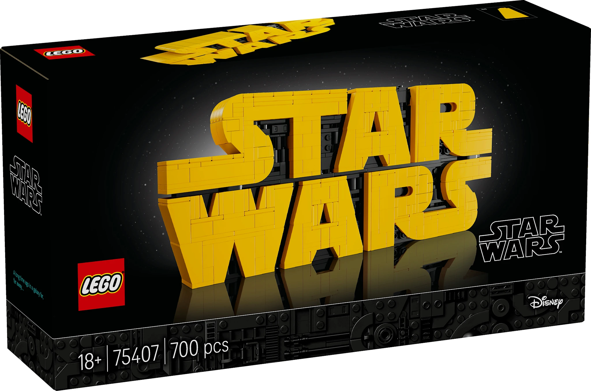 Produktbild för Brick-built Star Wars™ Logo LEGO® Star Wars™ (75407)