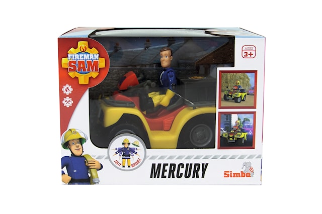 Produktbilde 5 for Brannmann Sam ATV-en Mercury fra Simba Toys