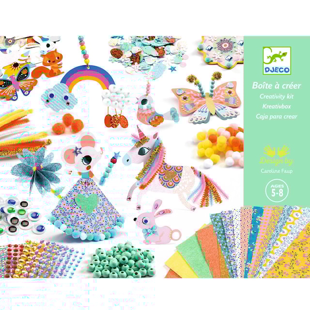 Produktbilde 1 for Hobbysett lag og dekorer figurer Djeco