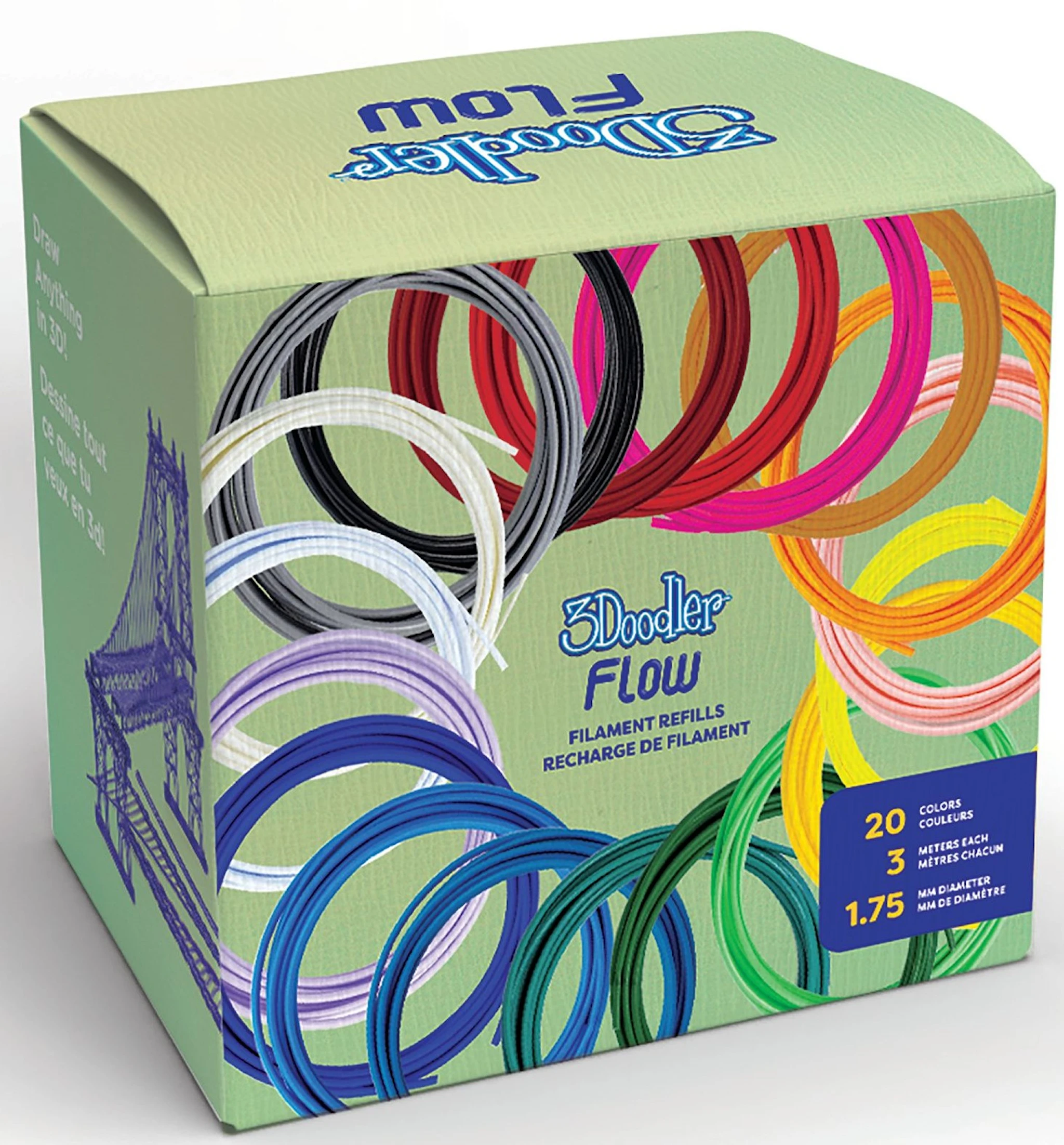 Produktbilde for 3Doodler FLOW filament refills