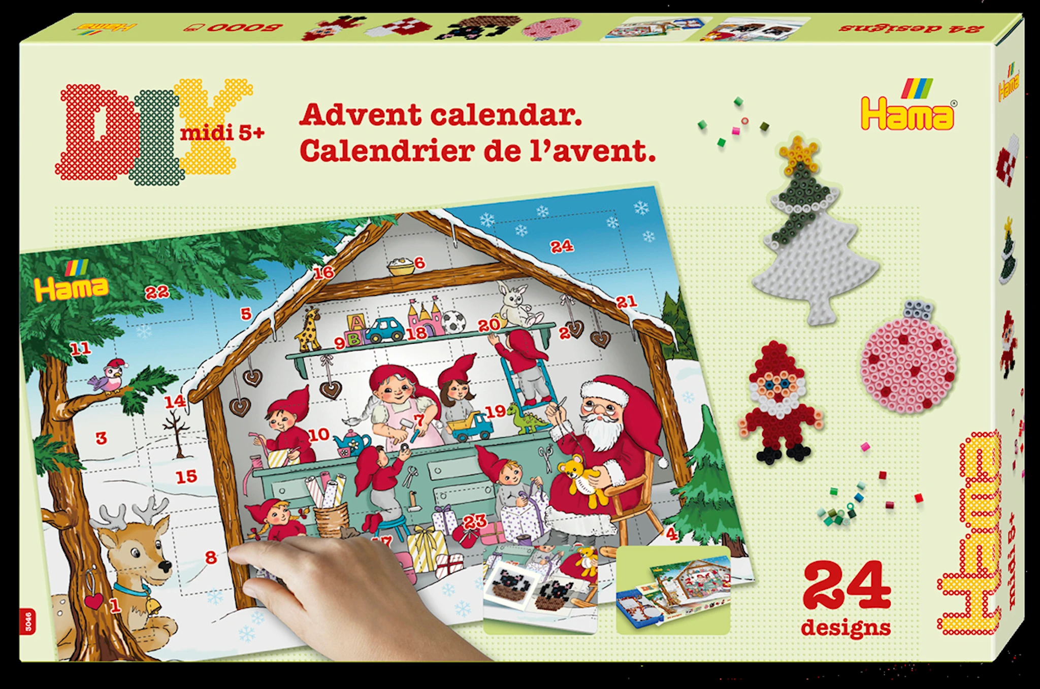 Produktbilde for Hama Midi Adventskalender Giant 5000