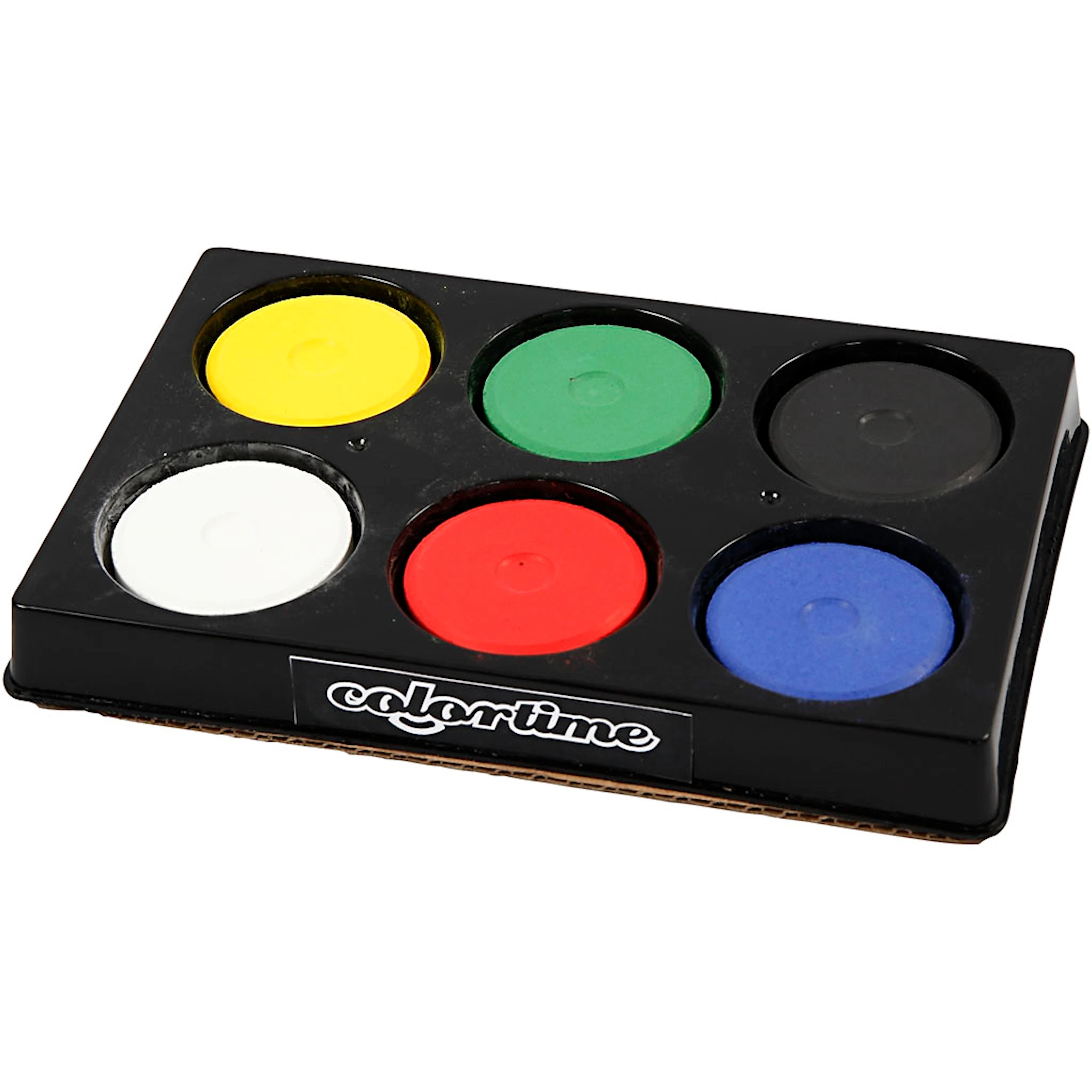 Tuotekuva ille Vesivärit, Kork. 19 mm, halk. 57 mm, perusvärilajitelma, 1 pkk/ 1 pkt