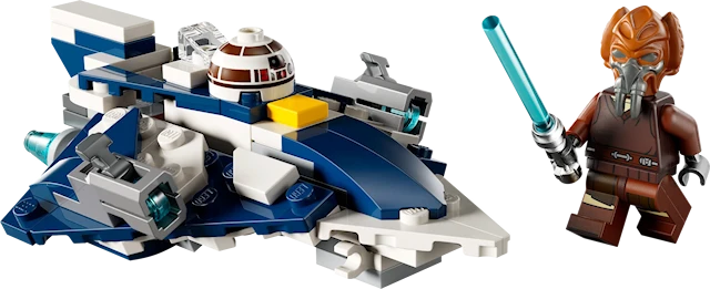 Tuotekuva 2 - Plo Koonin Jedi Starfighter™ ‑mikrohävittäjä LEGO® Star Wars™ (75400)
