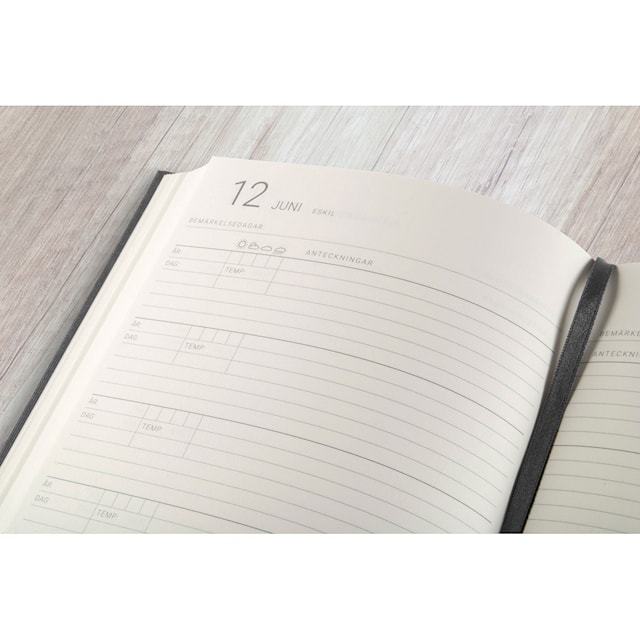 Produktbild 5 för 5-Års Dagbok A5 Brown Oak Paperstyle