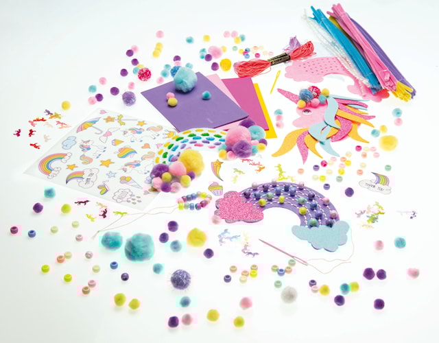 Produktbild 3 för Kul att skapa - Enhörningspyssel Kärnan