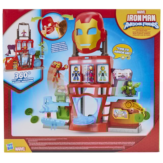 Tuotekuva 5 - Iron Quarterin päämaja -leikkisetti Iron Man and His Awesome Friends