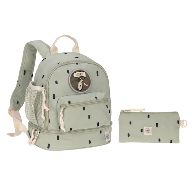 Produktbild 6 för Lässig Mini Backpack Happy Prints Oliv