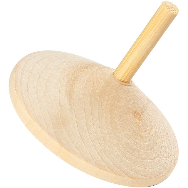 Produktbild 2 för Leksakssnurra av Trä 5,5x5 cm 1-pack