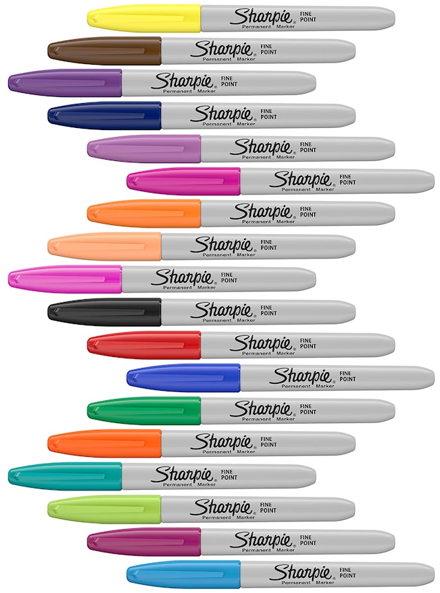 Produktbild 2 för Märkpenna Sharpie Fine 18-pack