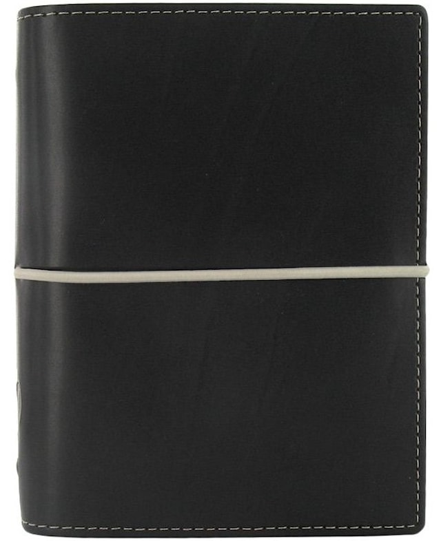 Tuotekuva 1 - Domino Pocket Musta Filofax