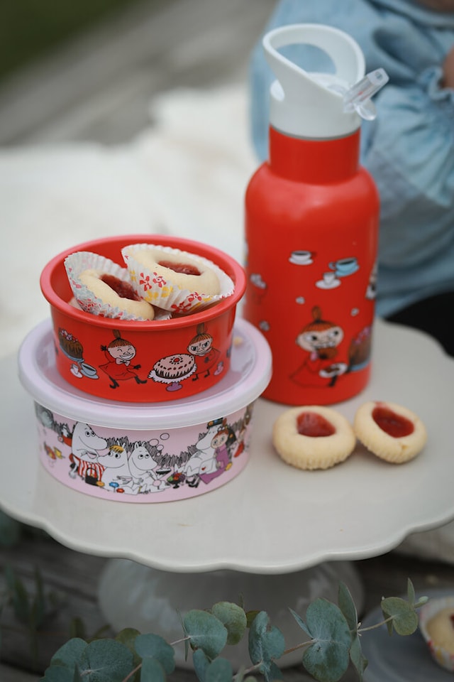 Produktbild 3 för Mumin Picknick Lilla My Snackbox 2-pack Rätt Start