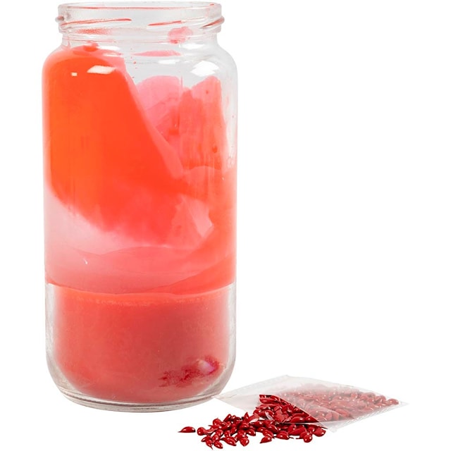 Tuotekuva 4 - Kynttiläväri, tummanpunainen, 10 g/ 1 pkt