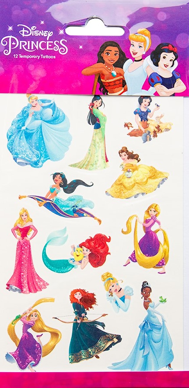 Produktbilde 1 for Tatoveringer Disney Princess 1 ark