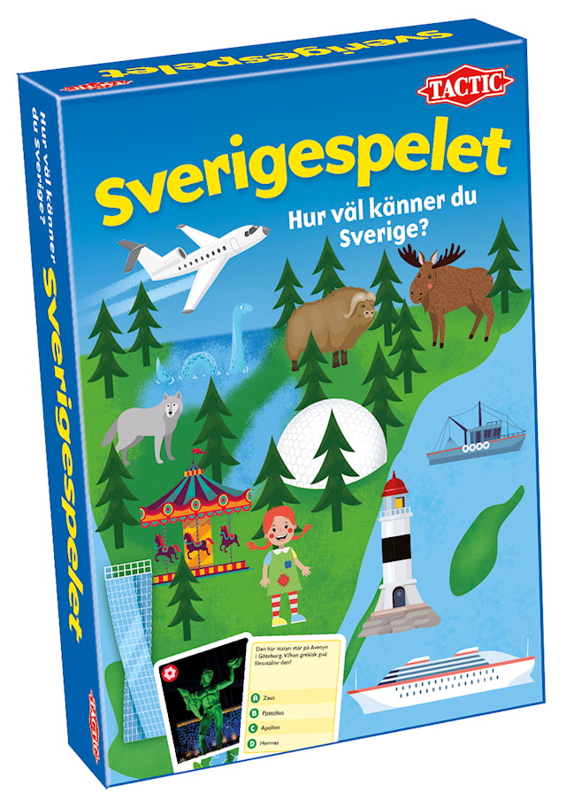 Produktbild 1 för Sverigespelet (SE)