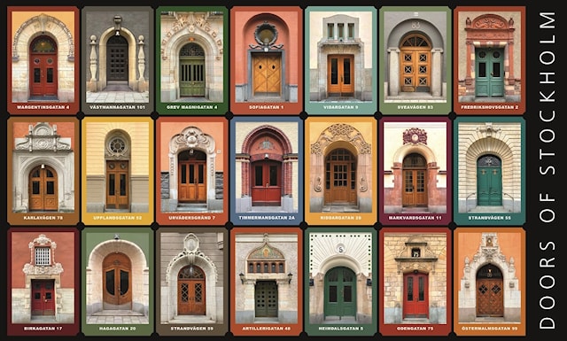 Produktbilde 2 for Doors Of Stockholm Pussel 1000 bitar Kärnan