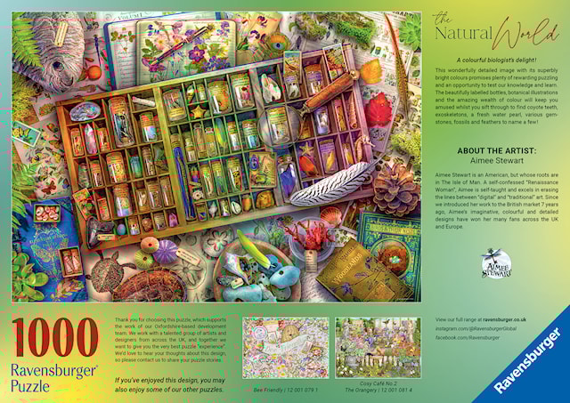Tuotekuva 3 - The Natural World Palapelit 1000 palaa, Ravensburger