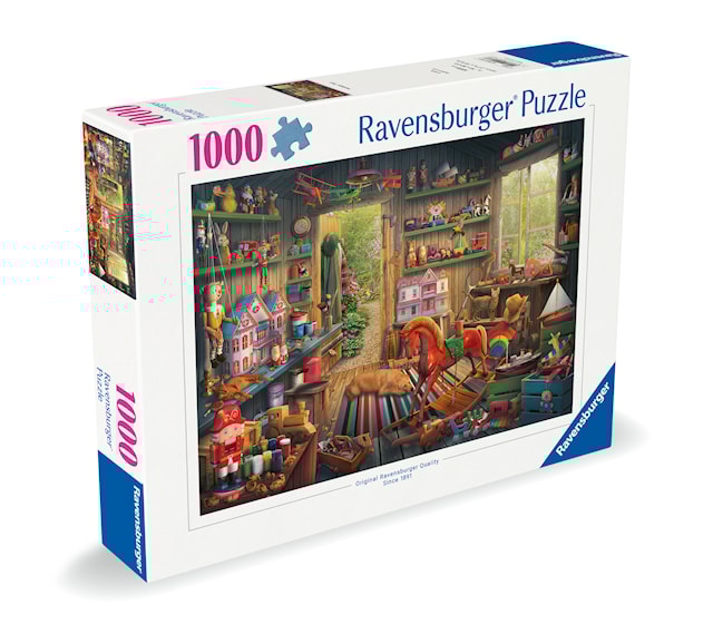 Produktbilde 5 for Nostalgiske leker Puslespill 1000 brikker, Ravensburger