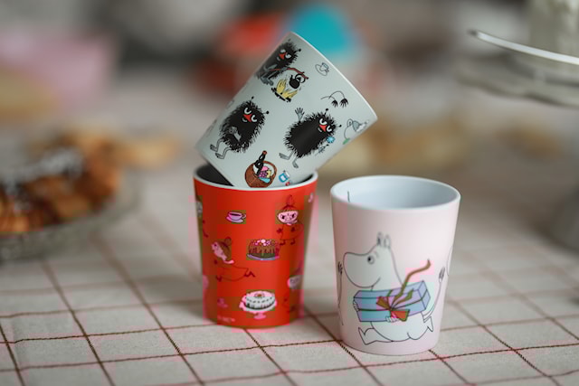 Produktbilde 2 for Mummitrollet Lille My Tumblermugg Rød Rätt Start