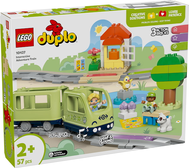 Produktbild 1 för Interaktivt äventyrståg LEGO® DUPLO® Town (10427)