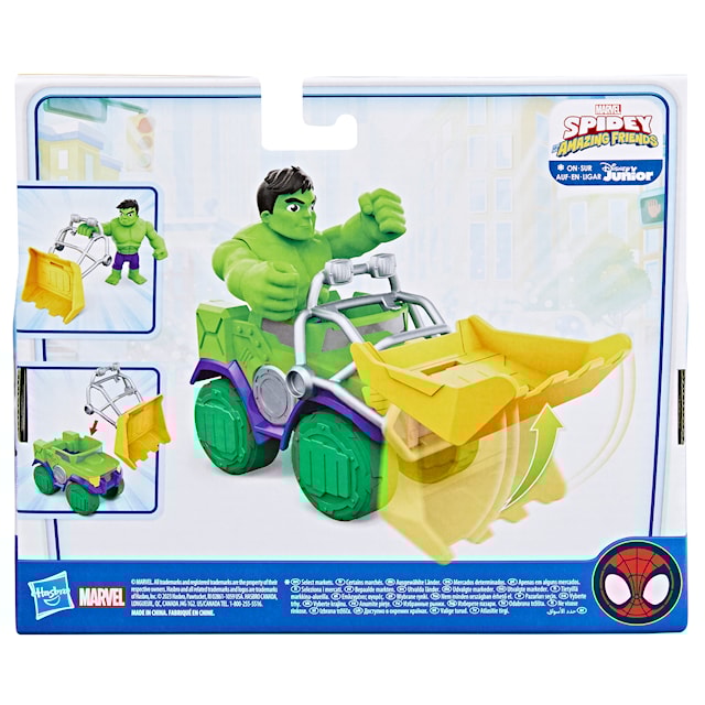 Tuotekuva 4 - Ajoneuvo ja Hahmo Hulk Spidey and his Amazing Friends