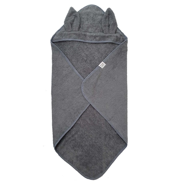 Produktbilde 1 for Badcape Rabbit Grå GOTS Summerville Organics