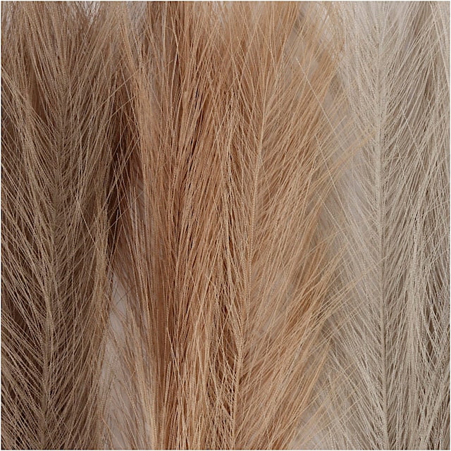 Tuotekuva 3 - Pampas ruoho, Pit. 50 cm, vaalea puuteri, vaaleanruskea, vaaleanharmaa, 3 kpl/ 1 kerä