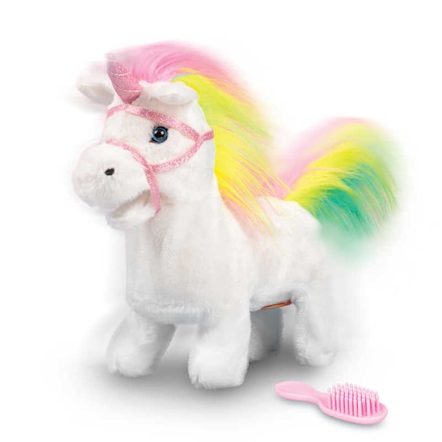 Produktbild 1 för Animigos Gående Rainbow Unicorn