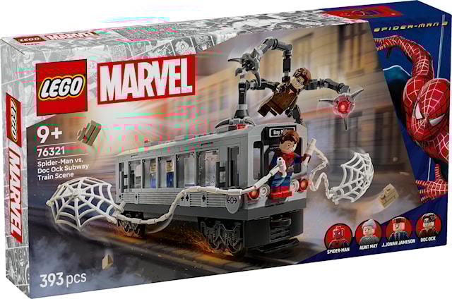 Produktbilde 1 for Spider-Man mot Doc Ock: T-banescenen LEGO® Super Heroes (76321)