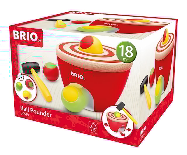 Tuotekuva 2 - Brio Ball Pounder Vasarapeli (30519)
