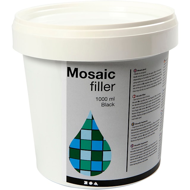 Produktbild 1 för Mosaikfiller Svart 1000 ml